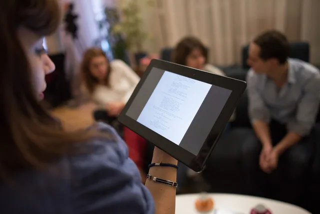 tablet, actors, shooting. Loyalty marketing AI applications without the hype cycle